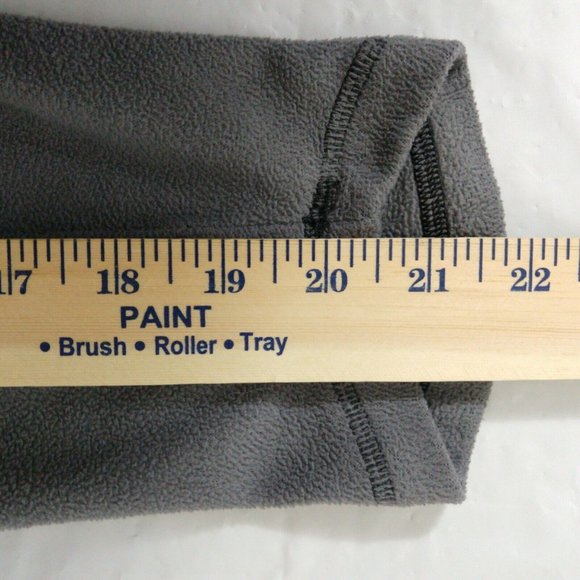 Under Armour Men's 1/4 Zip Fleece Sweatshirt Arm Pocket Gray Size M Loose - Picture 5 of 9